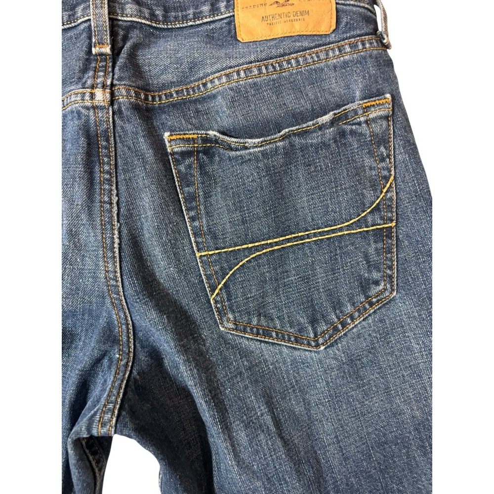 Hollister Classic Straight‎ Leg Button Fly Jeans  Men's Size 32x30 100% Cotton - Picture 10 of 15